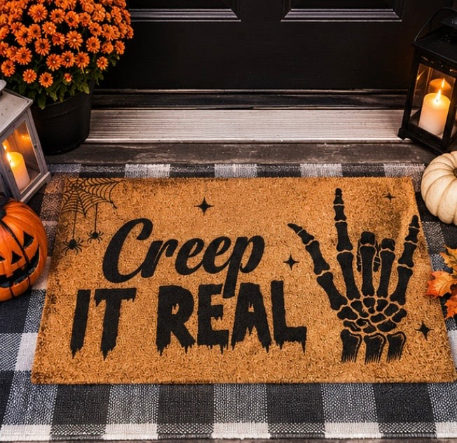 Creep it real Doormat