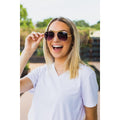 Gold/Gray- High Quality Unisex Aviator Sunglasses