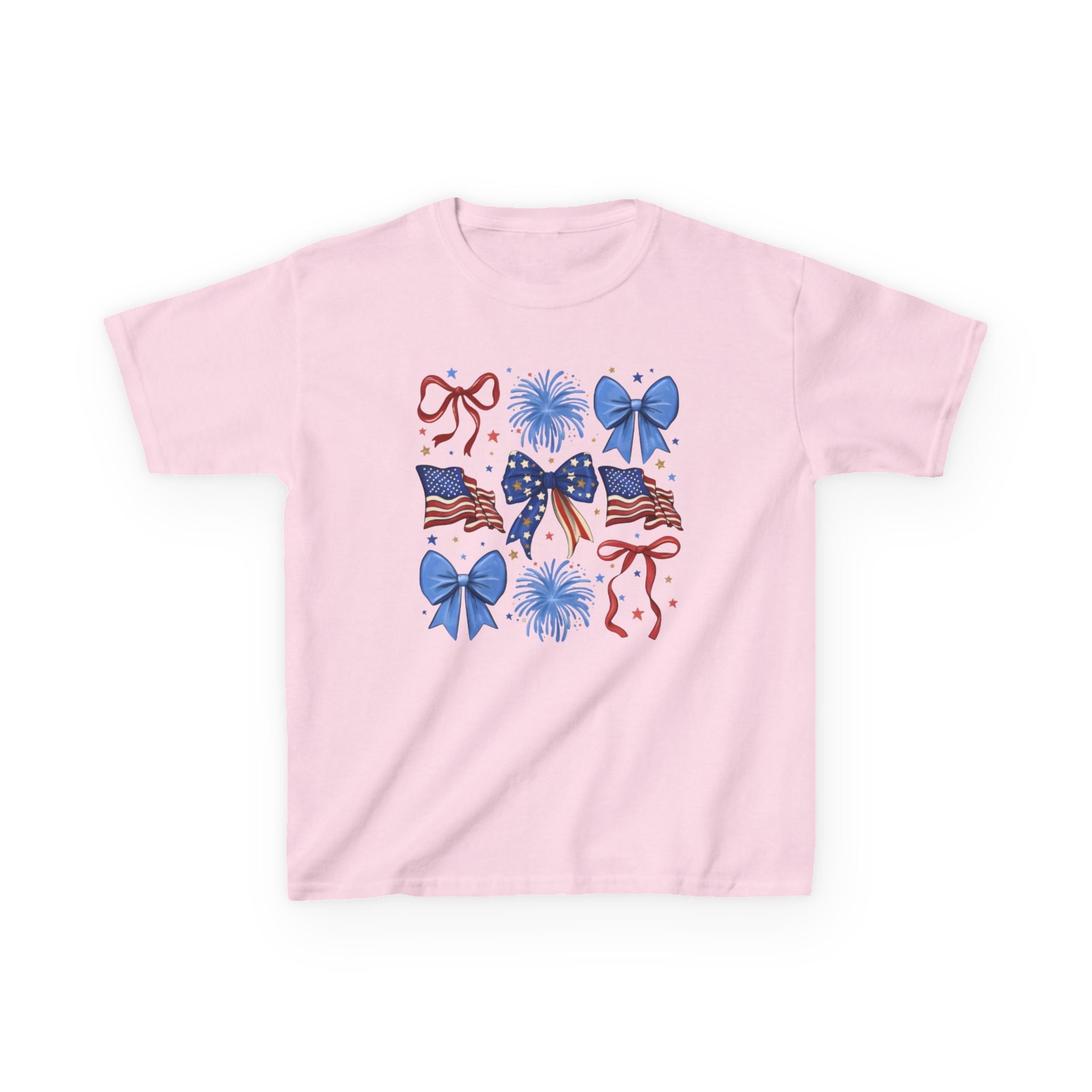 Bow-tastic 4th of July Youth Tee