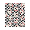 Velveteen Baseball Plush Blanket