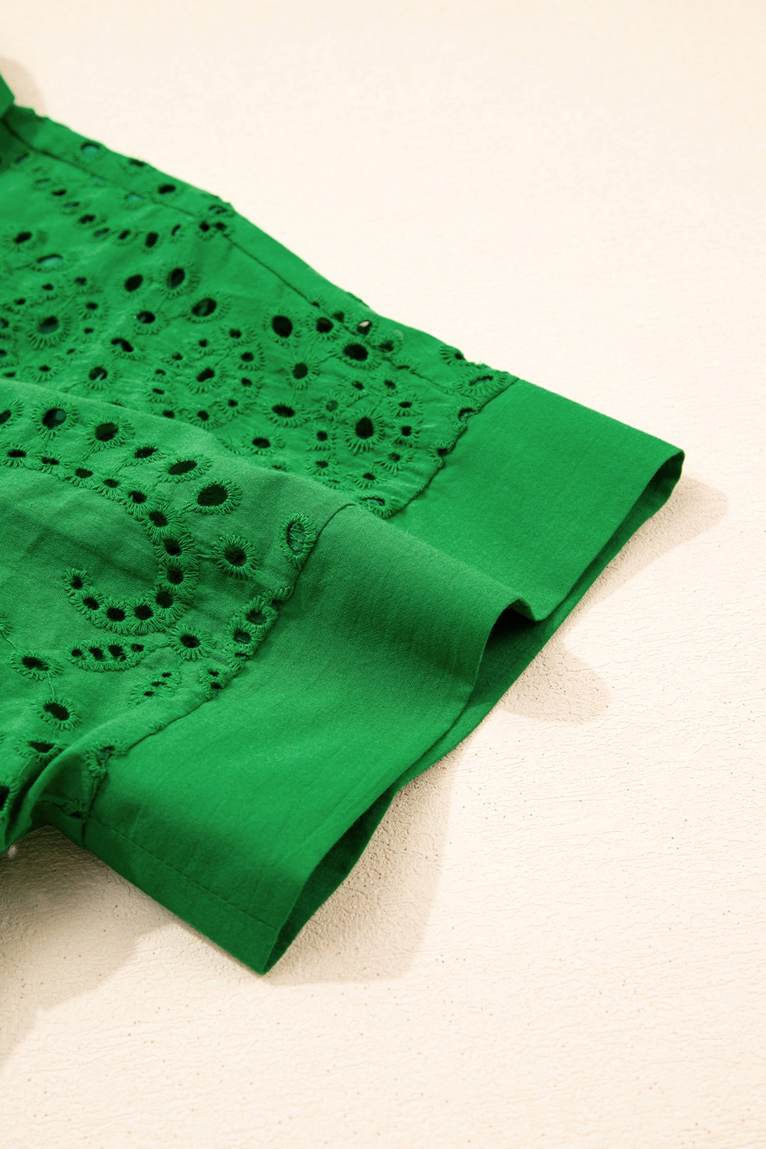 Celine Eyelet Embroidered T Shirt Dress