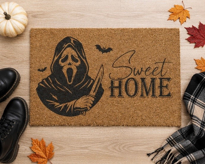 Scary Sweet Home Doormat