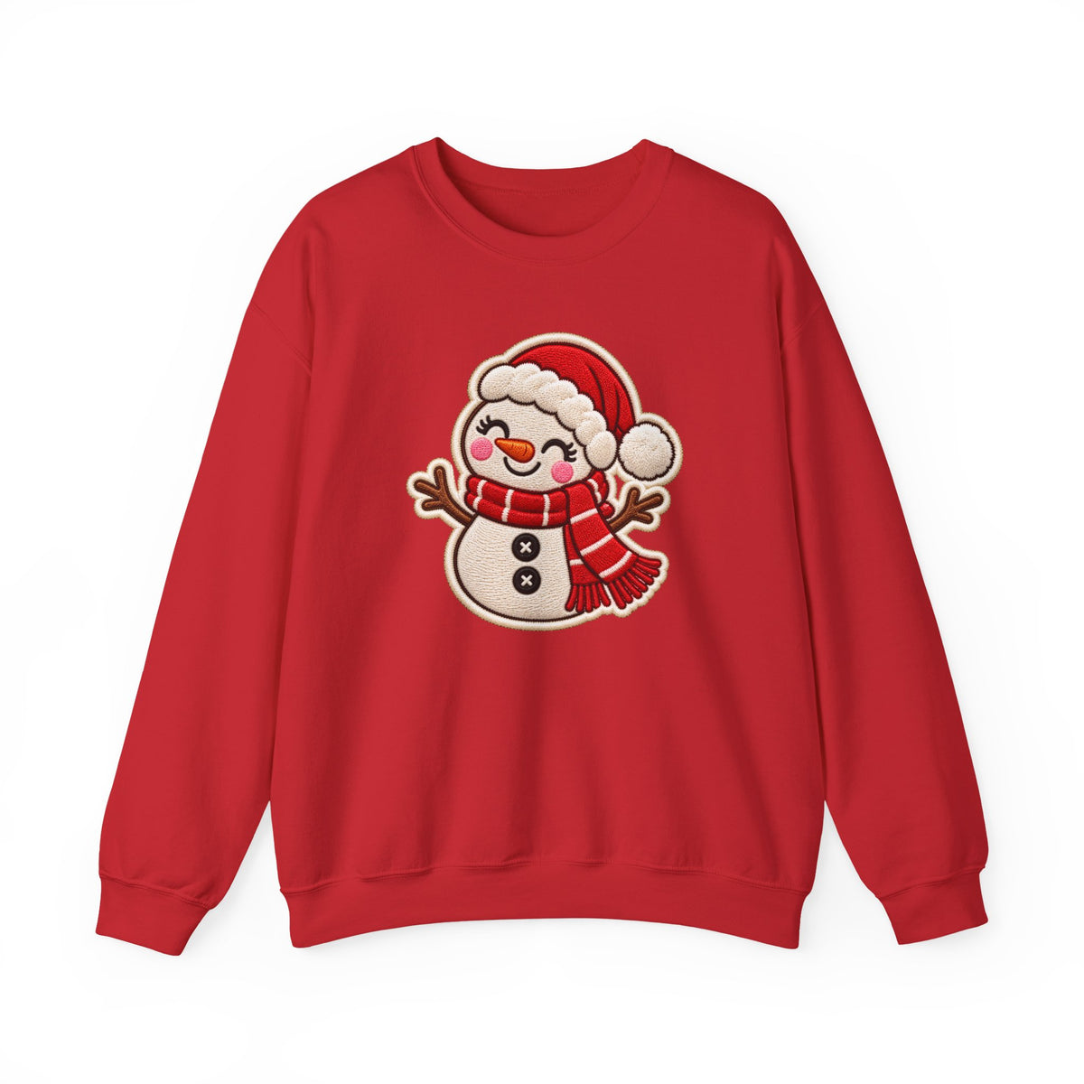 Jolly Snowman Unisex Sweatshirt