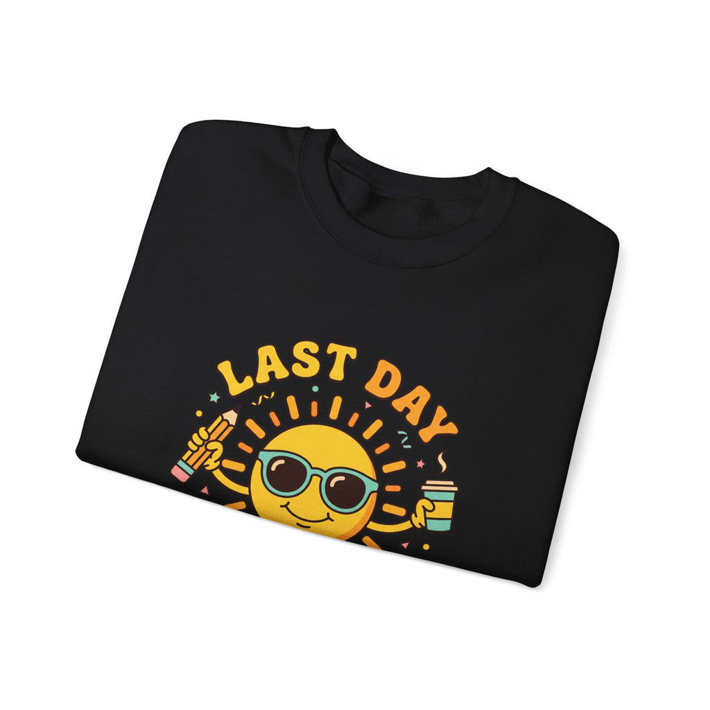 Last Day Teacher Squad Sweatshirt | last day of school, teacher summer