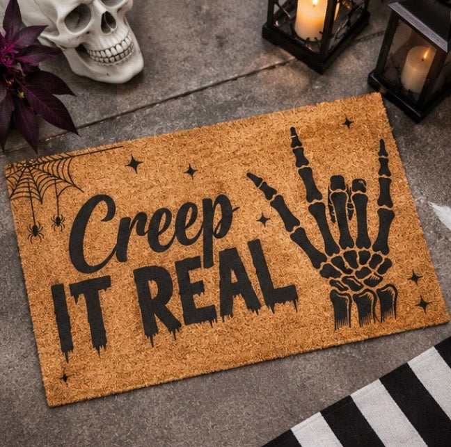 Creep it real Doormat