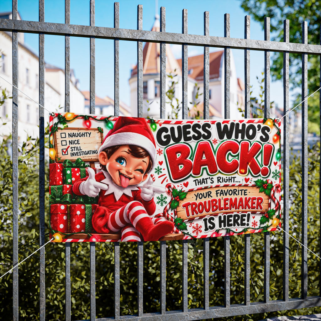 Elf on the shelf Banner