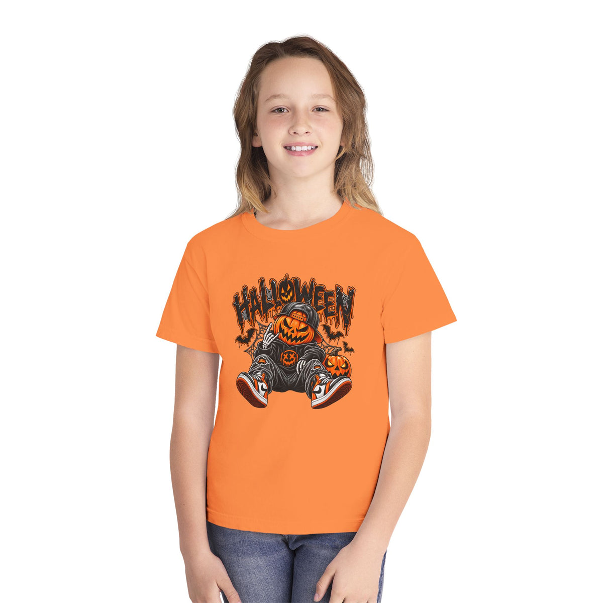 Youth Jack-O-Lantern Halloween Tee