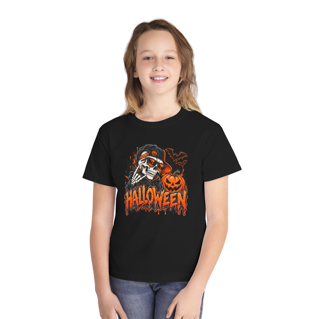 Youth Halloween Skeleton Tee
