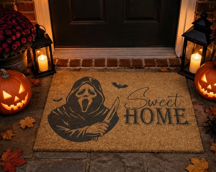 Scary Sweet Home Doormat