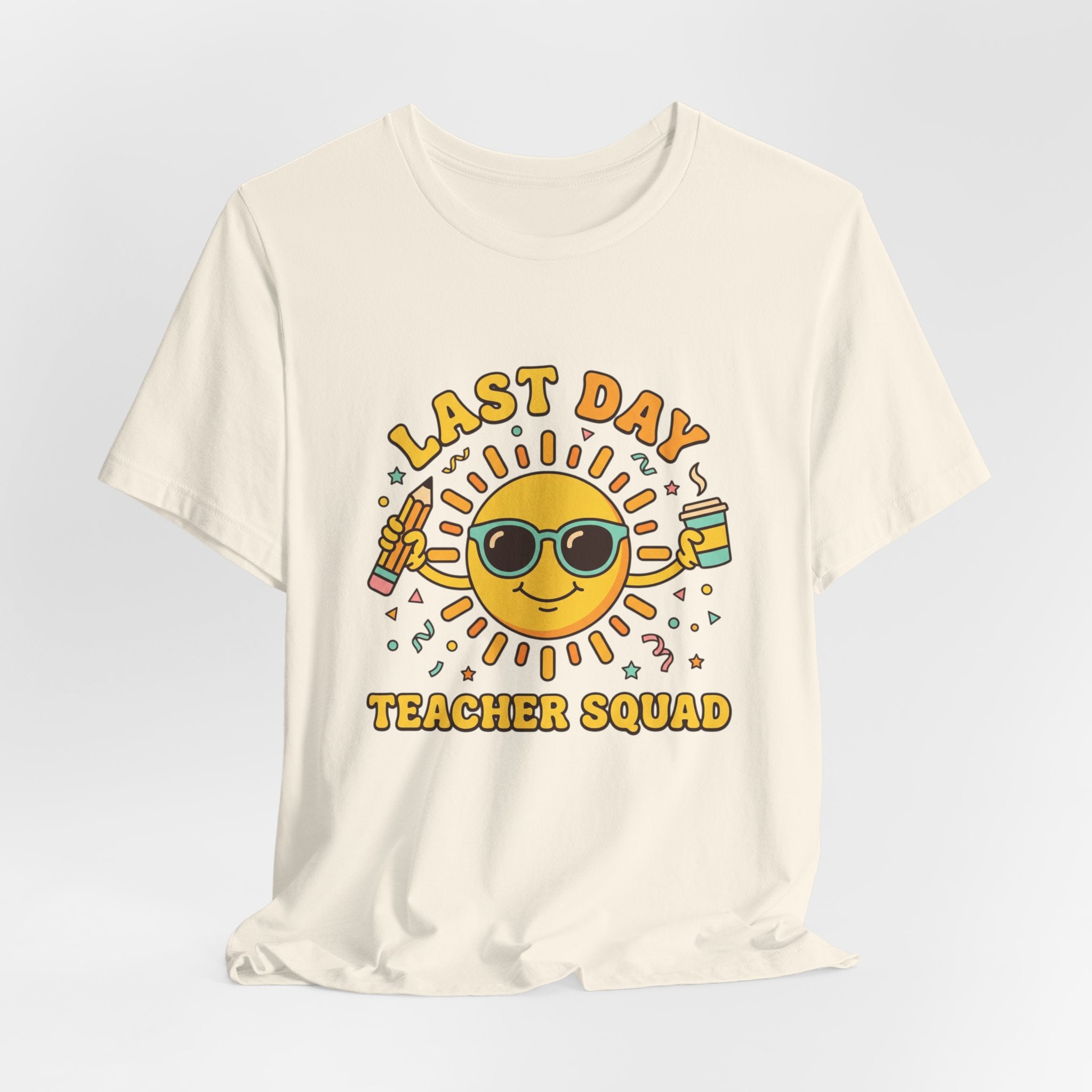 Last Day Teacher Squad Tee | last day of school, teacher summer