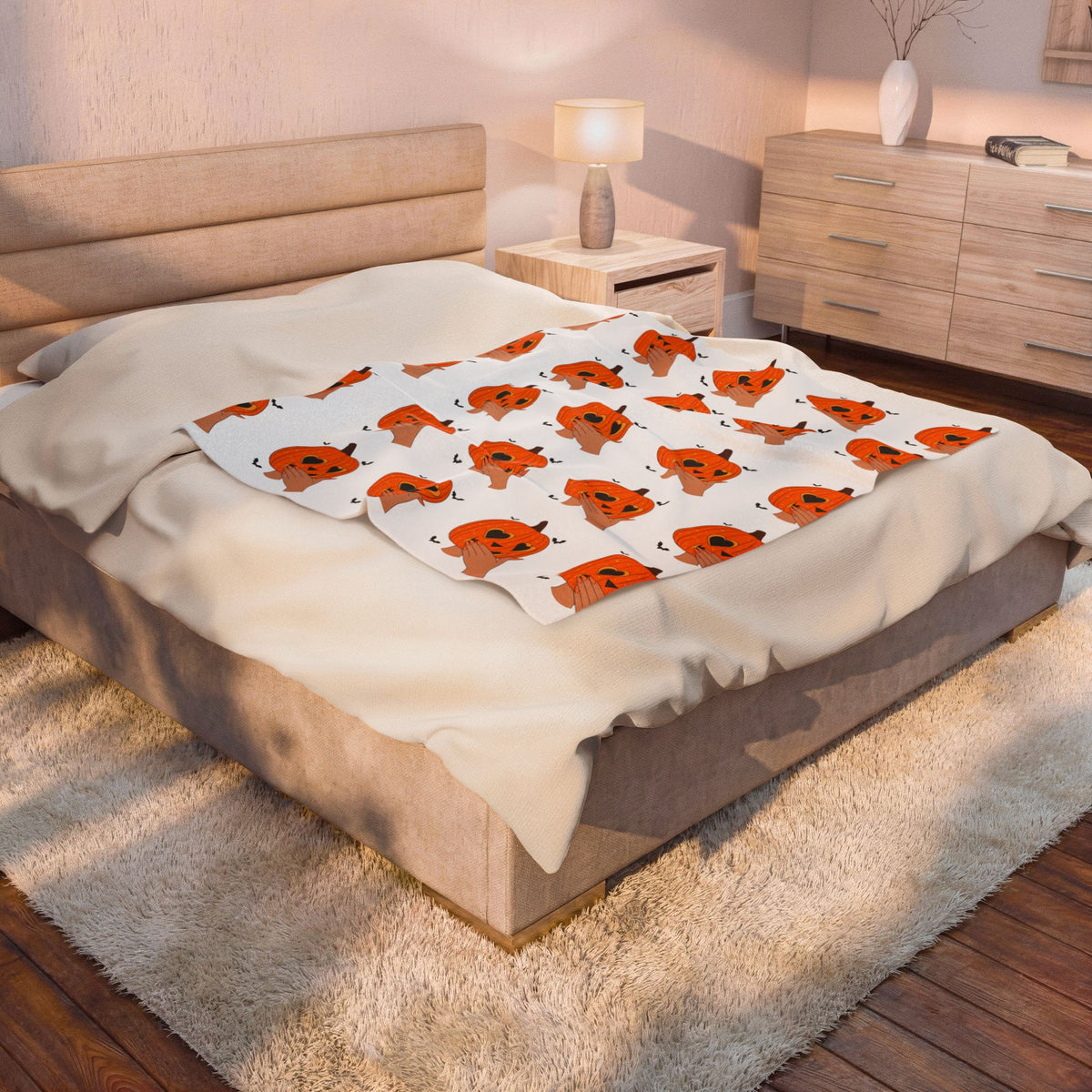 Gossip Pumpkin Blanket