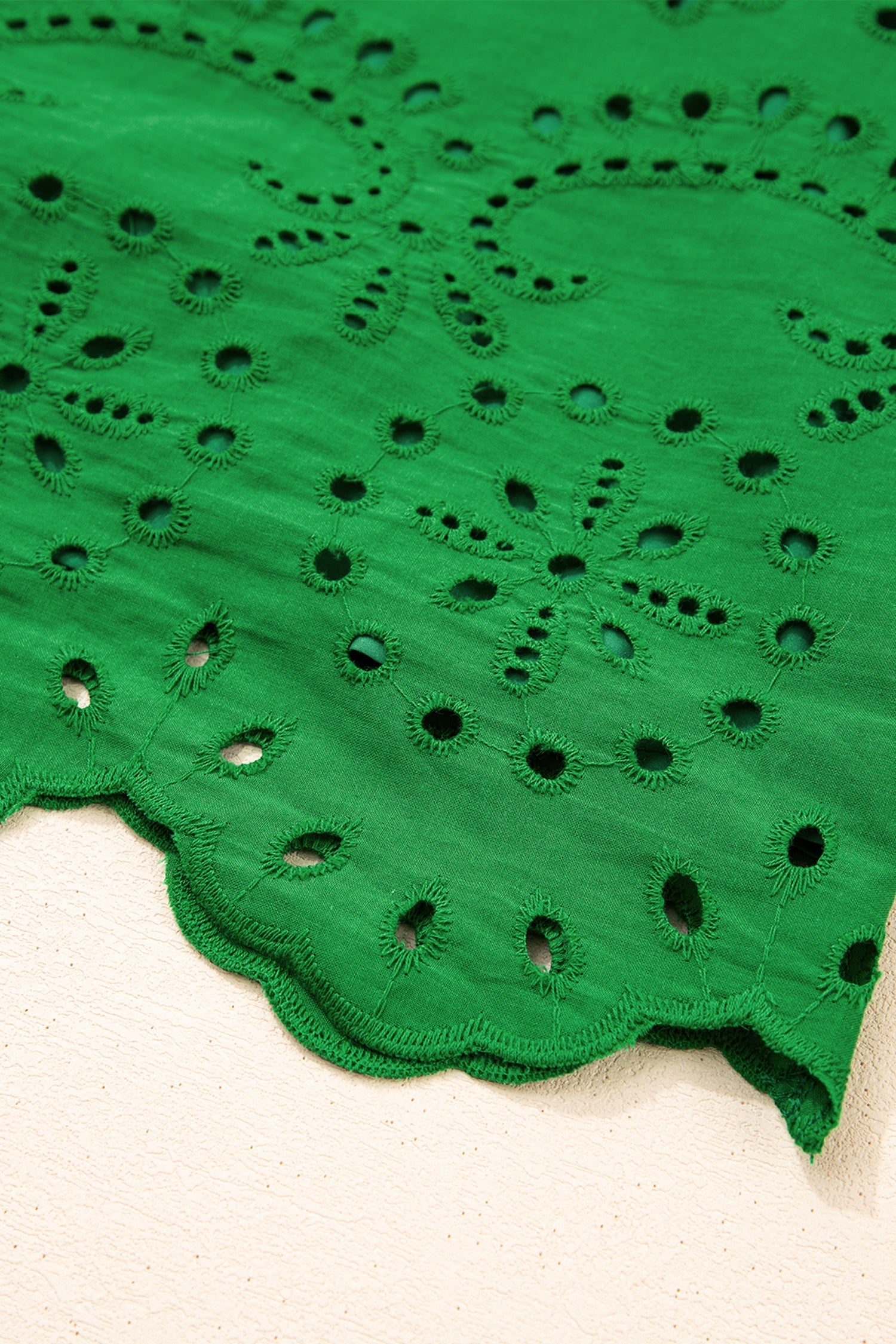 Celine Eyelet Embroidered T Shirt Dress