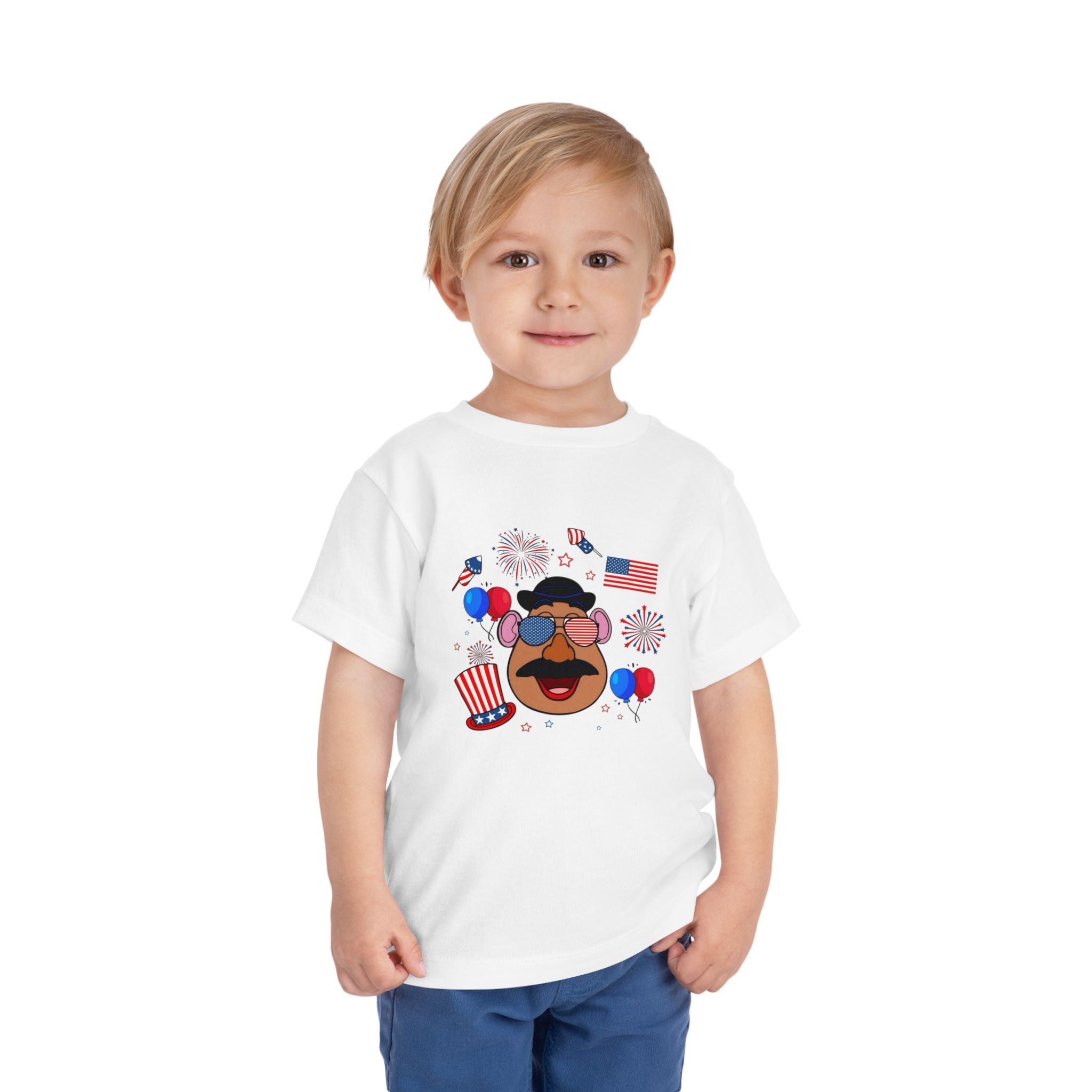 Mr. Potato 4th of July Tee