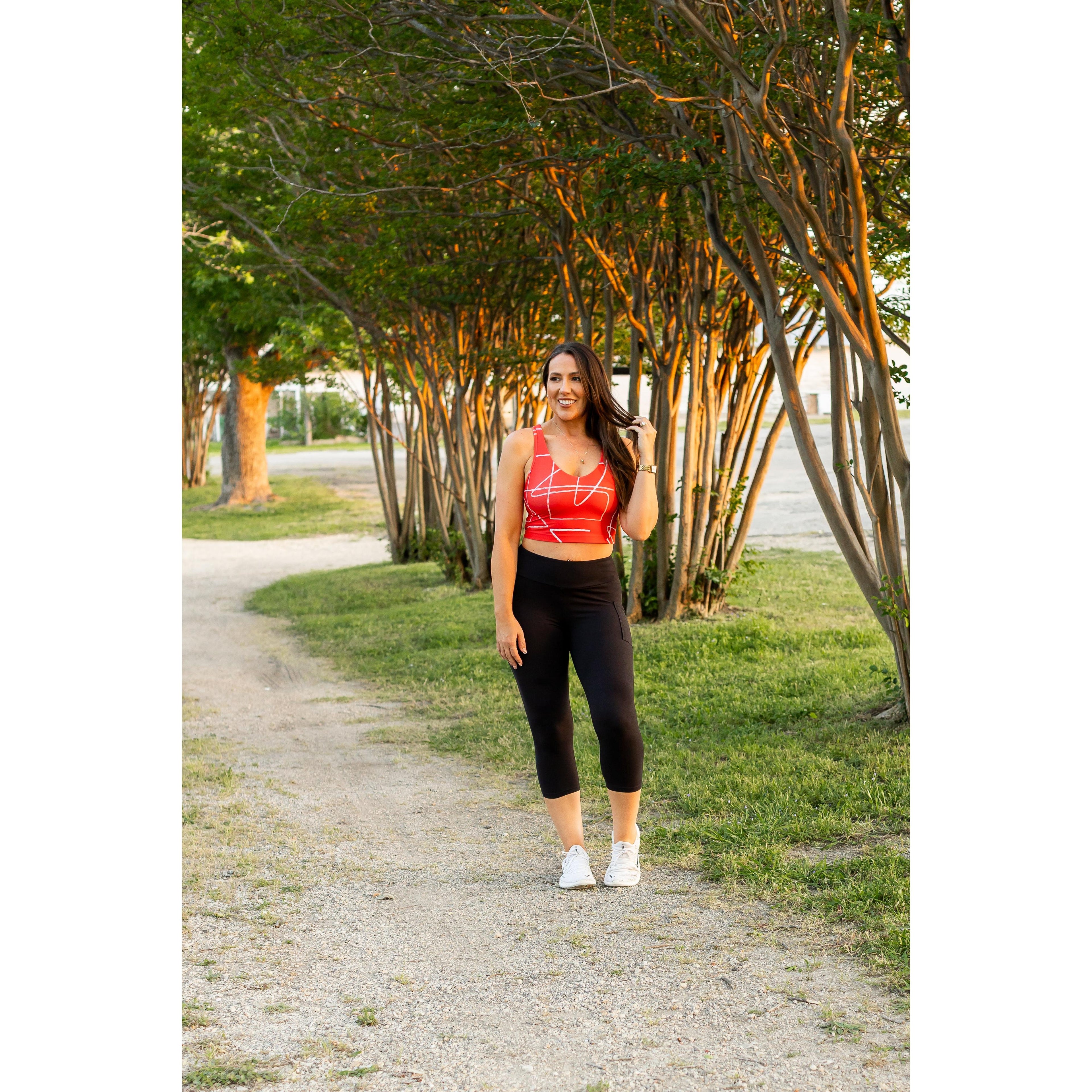 The Cassandra - Black CAPRI with POCKETS