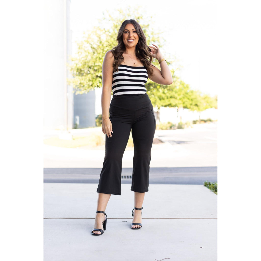 Faith - Tummy Control High Waisted Gaucho Pants