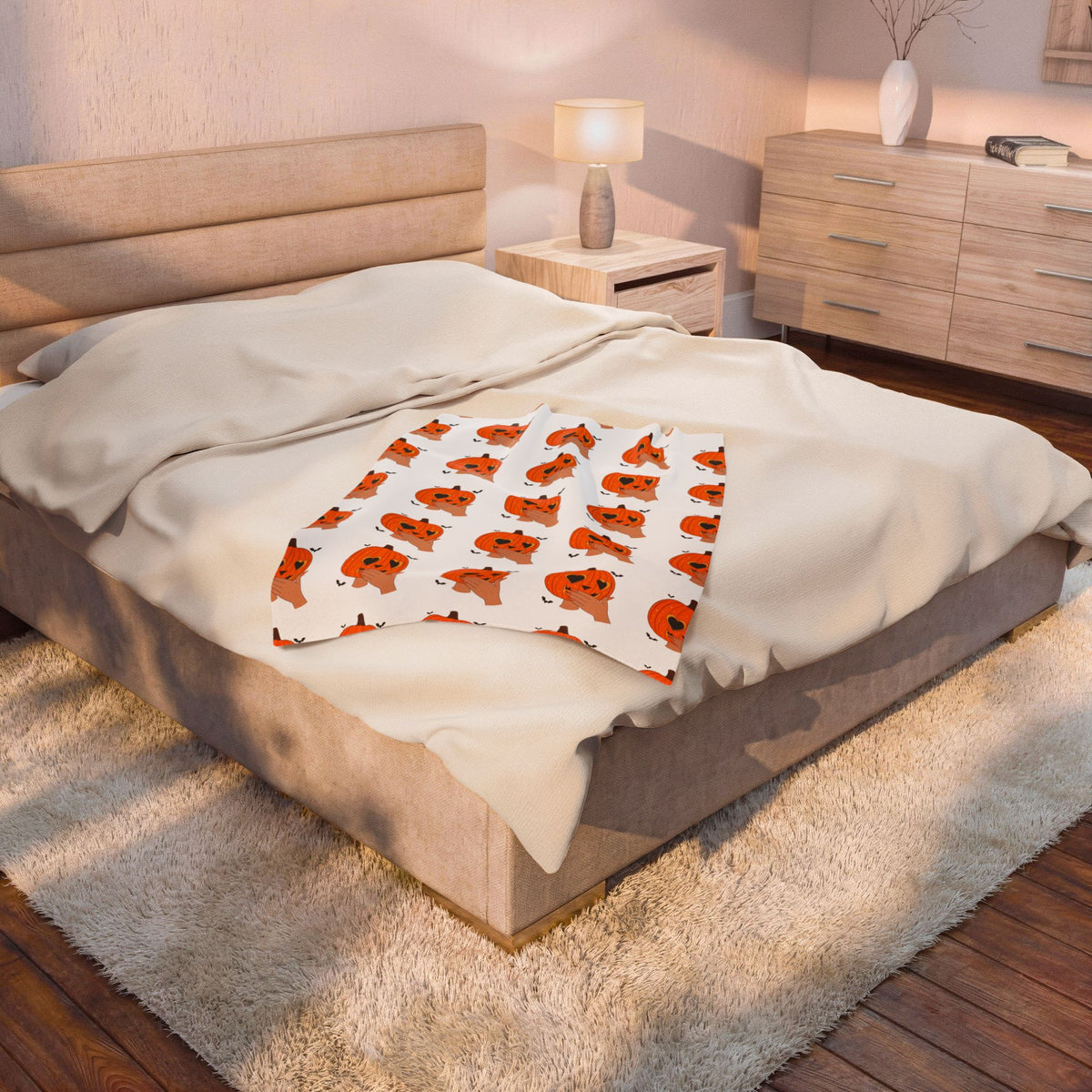 Gossip Pumpkin Blanket