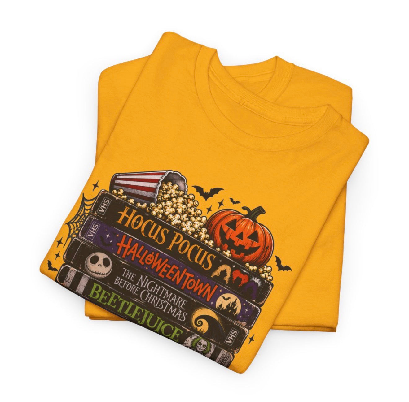 Classic Halloween movies graphic tee
