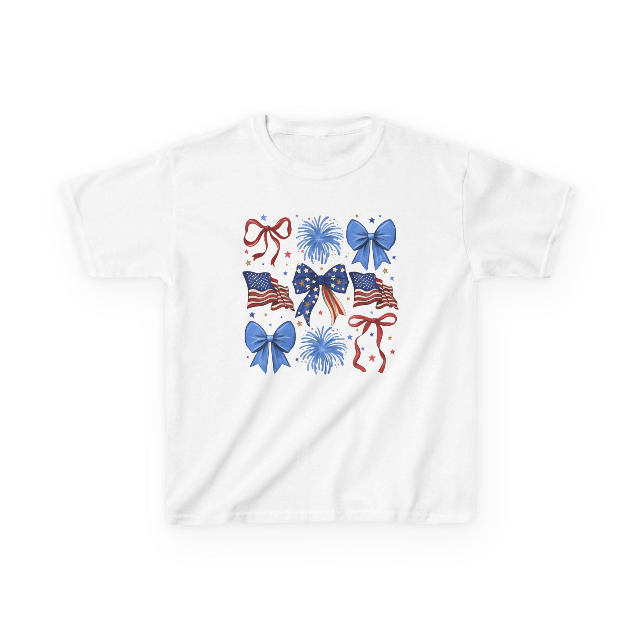Bow-tastic 4th of July Youth Tee