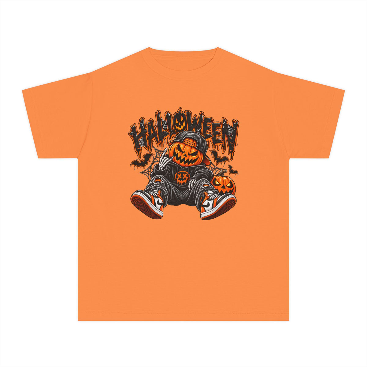 Youth Jack-O-Lantern Halloween Tee