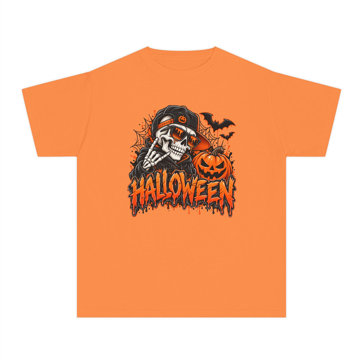 Youth Halloween Skeleton Tee