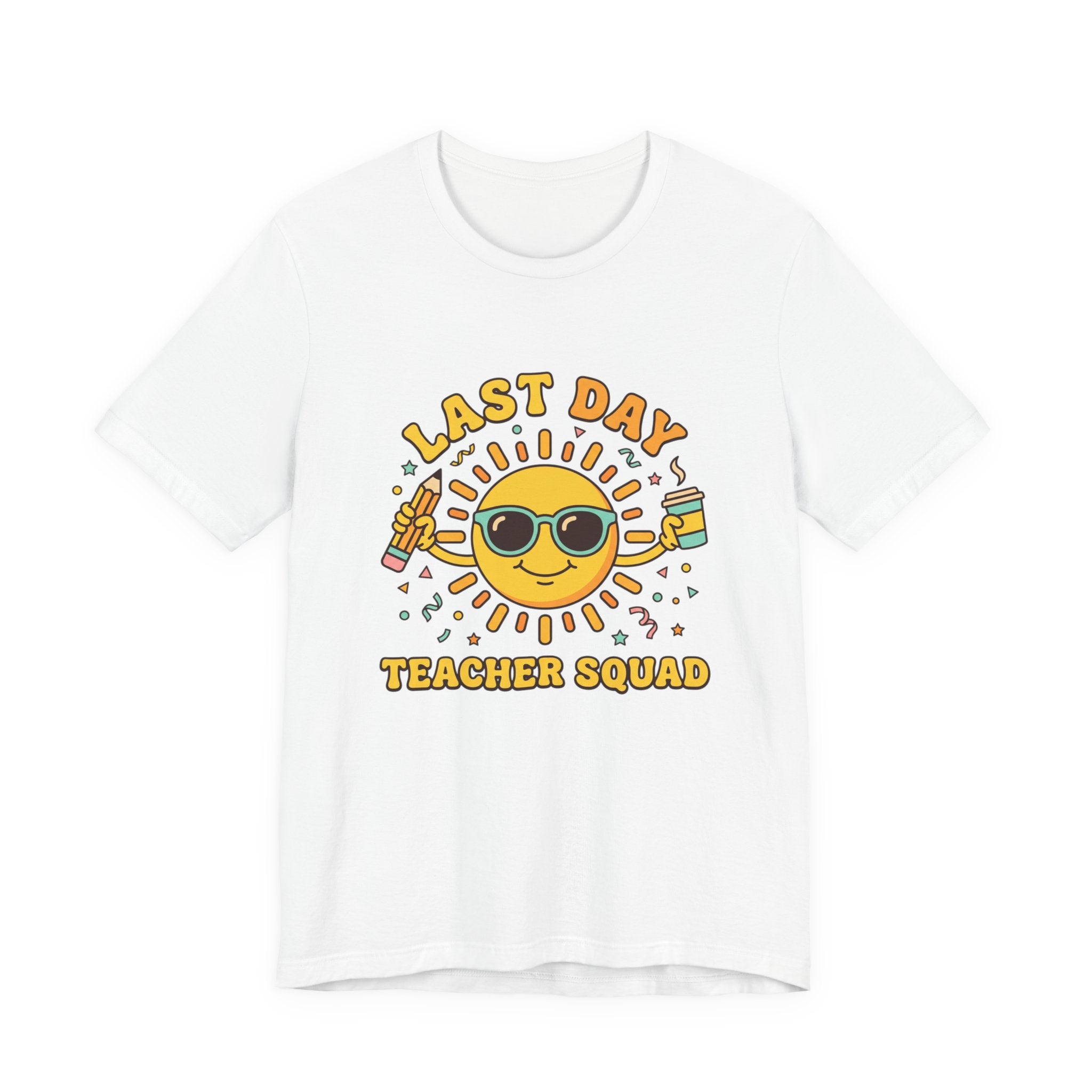Last Day Teacher Squad Tee | last day of school, teacher summer