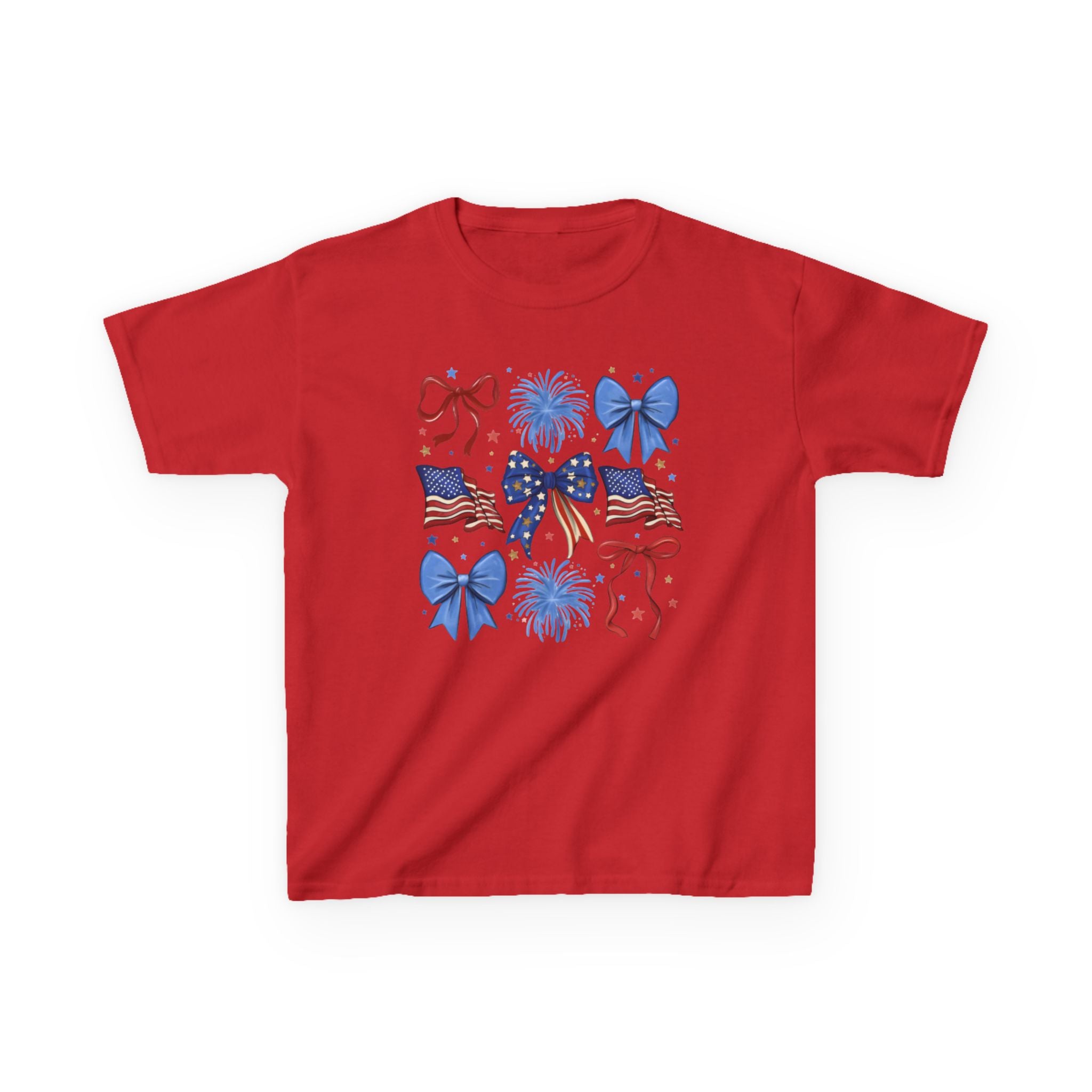 Bow-tastic 4th of July Youth Tee
