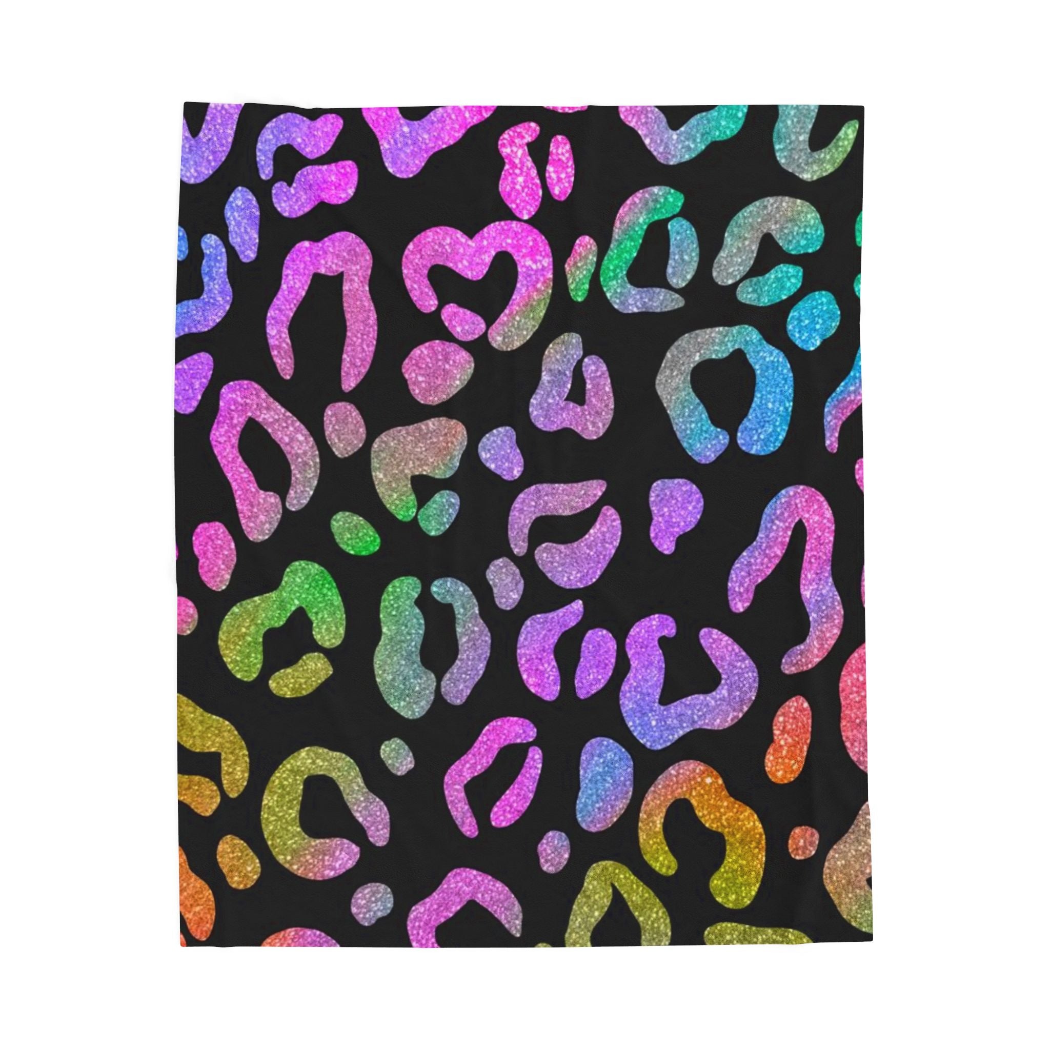Velveteen Leopard Plush Blanket