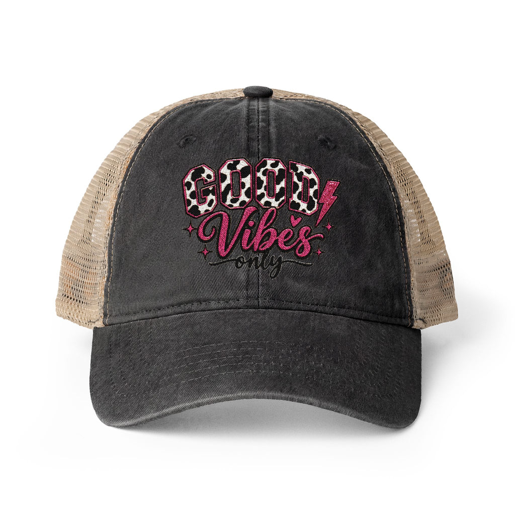 Women's Mesh “Good Vibes Only” Cap