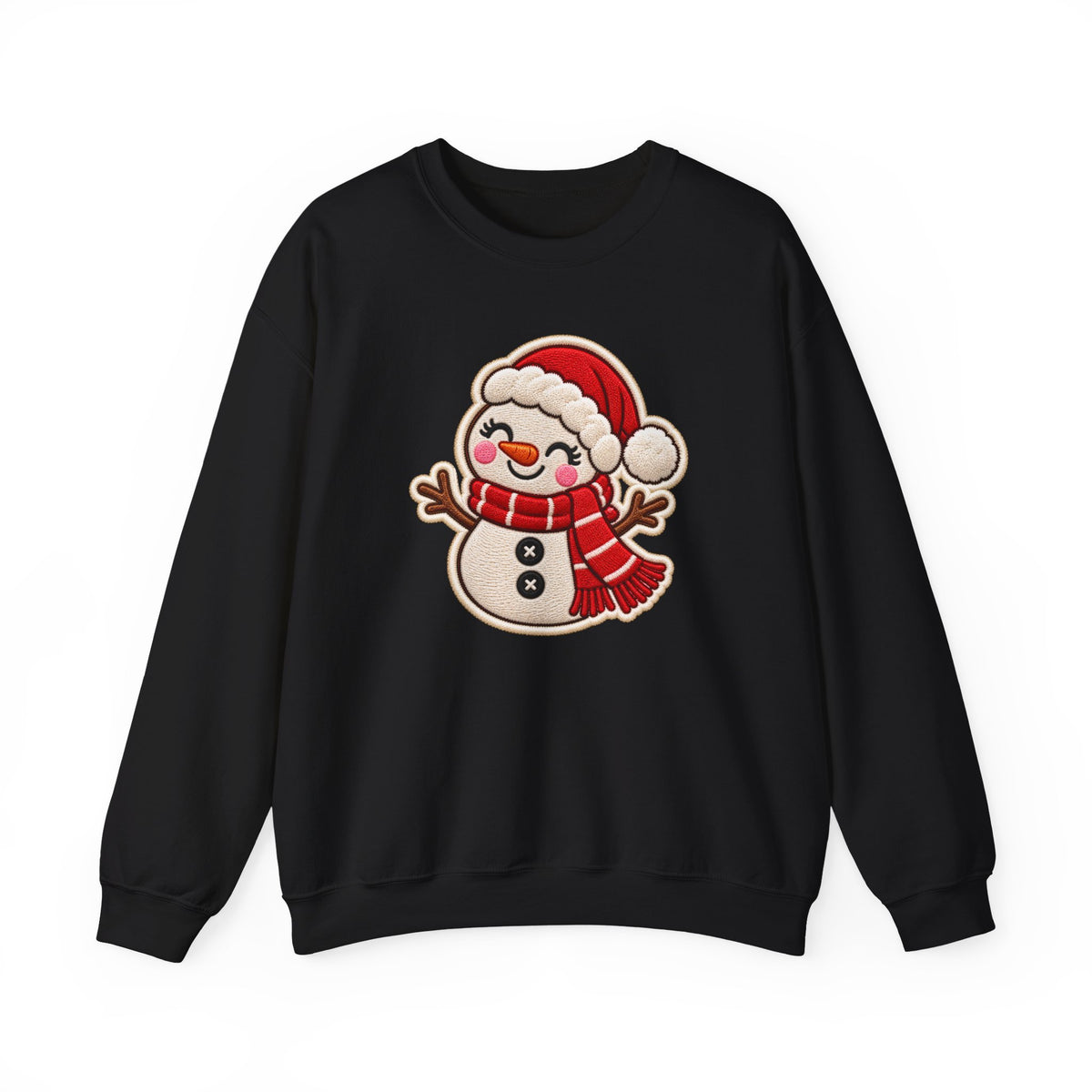 Jolly Snowman Unisex Sweatshirt