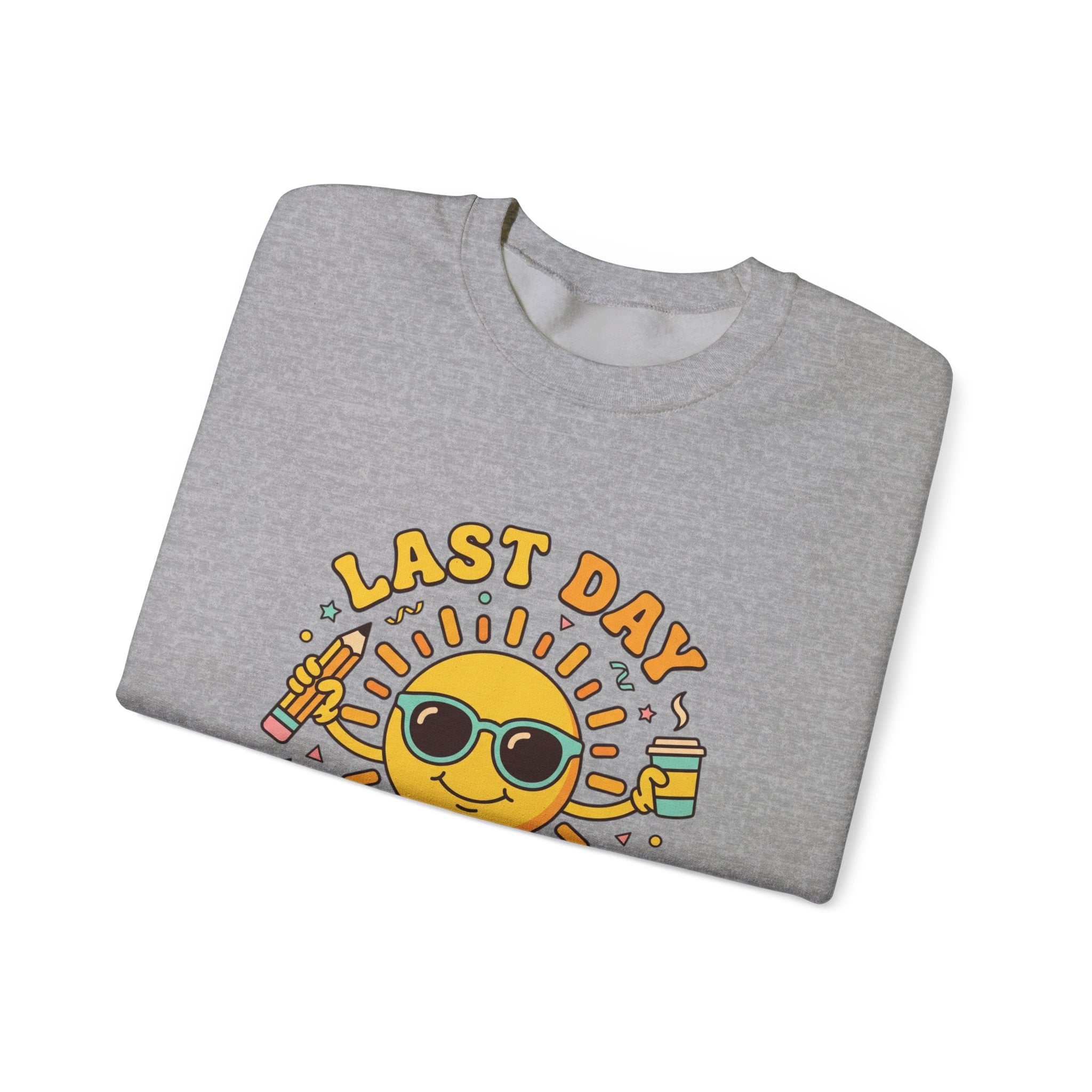 Last Day Teacher Squad Sweatshirt | last day of school, teacher summer