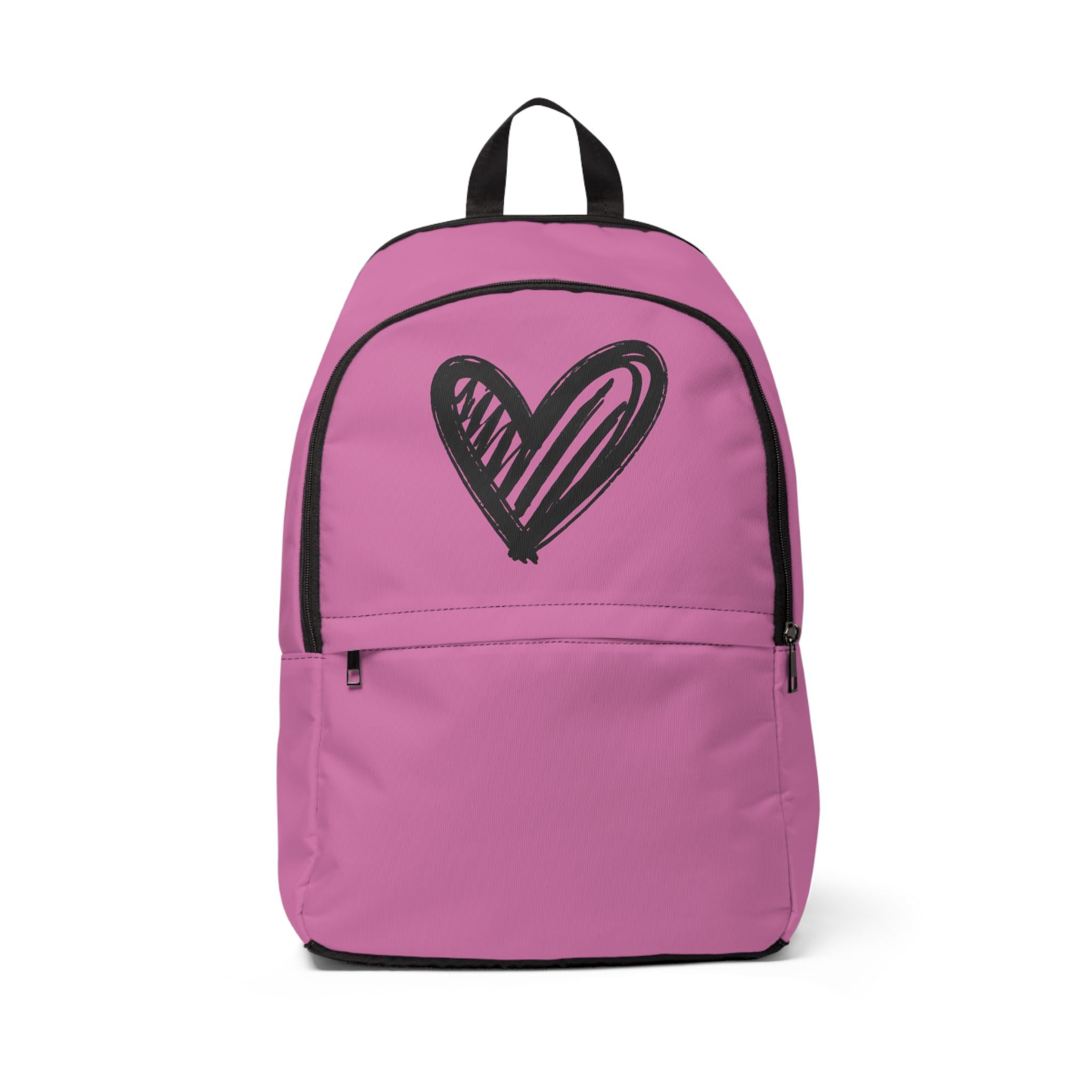 Heart Ink Backpack (Light Pink)