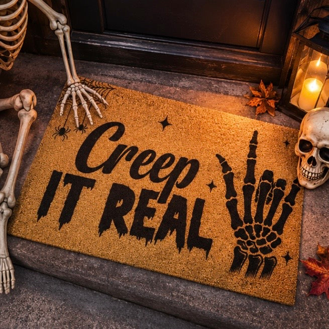 Creep it real Doormat