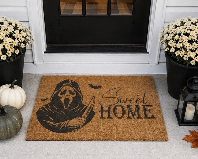 Scary Sweet Home Doormat