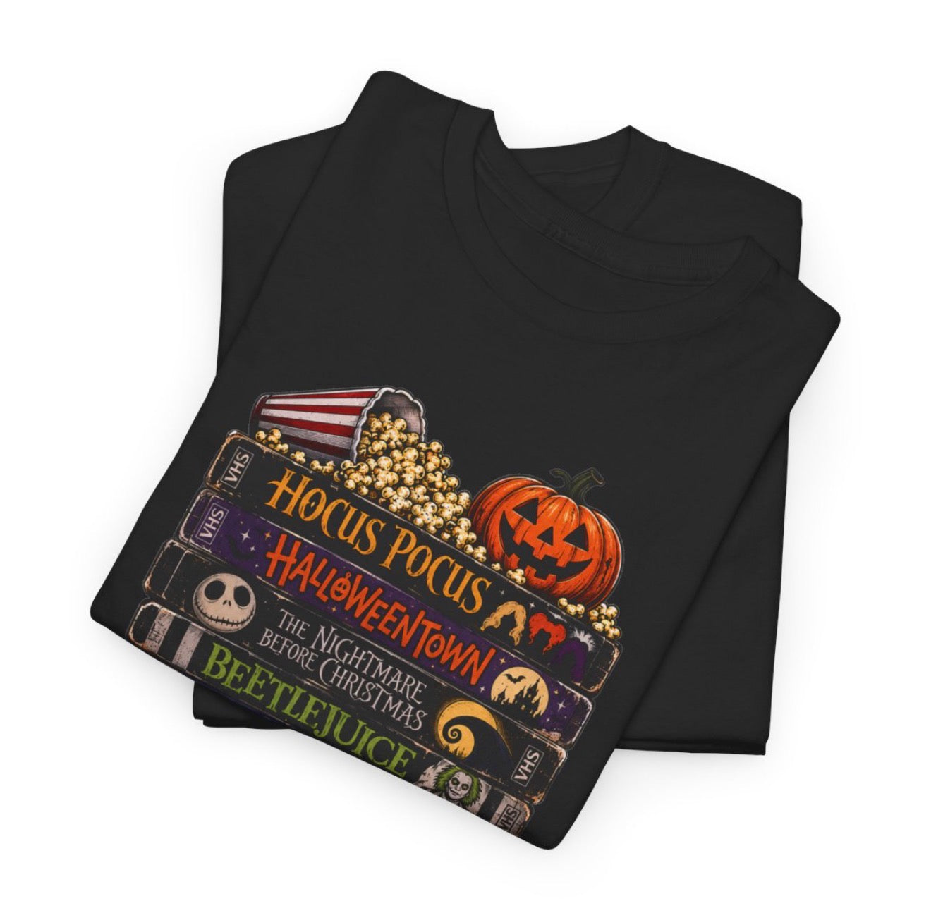 Classic Halloween movies graphic tee