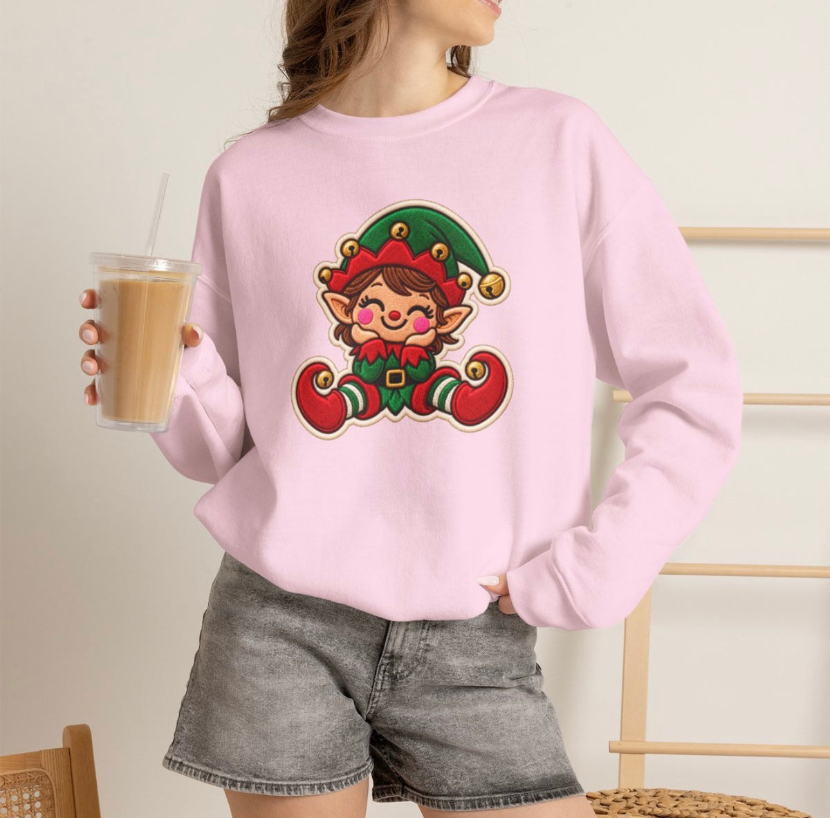 Jolly Elf Unisex Sweatshirt