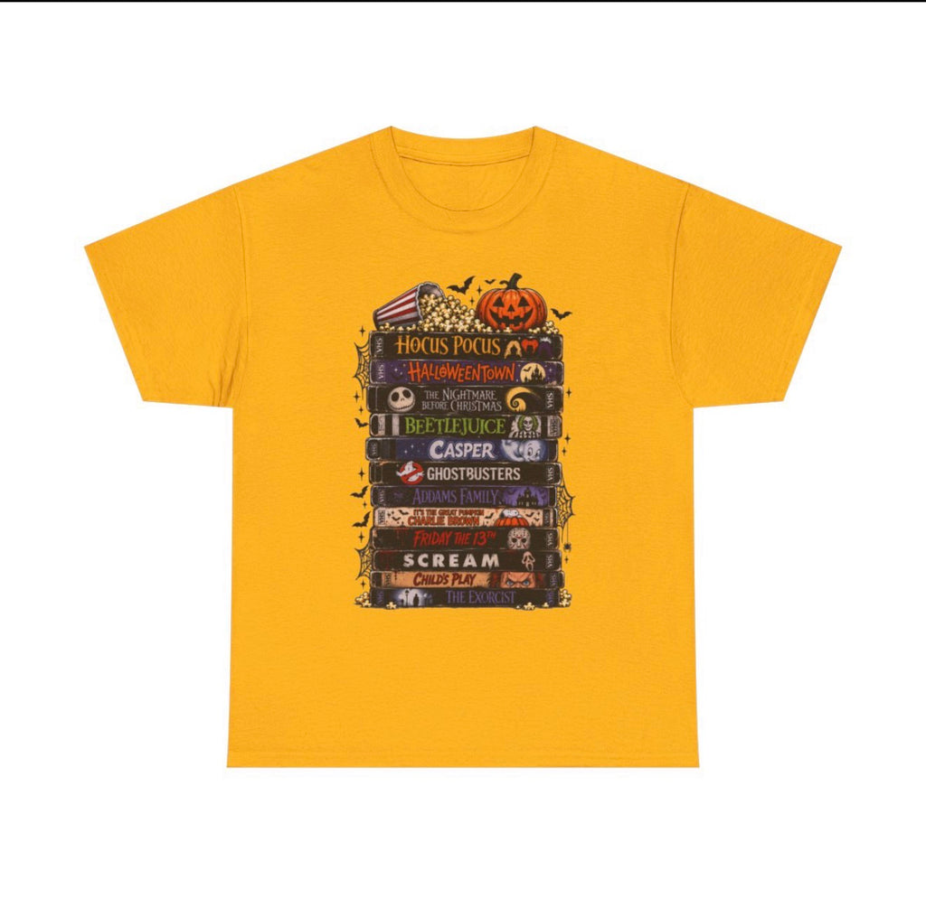 Classic Halloween movies graphic tee