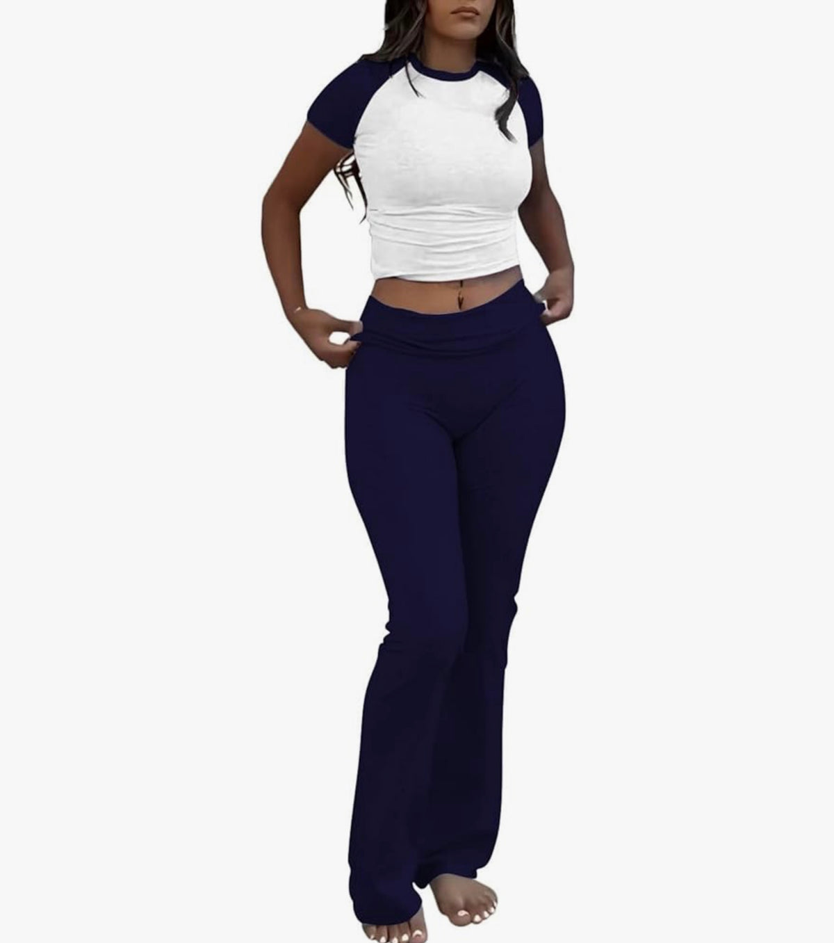 Casual Workout Two Piece Outfit