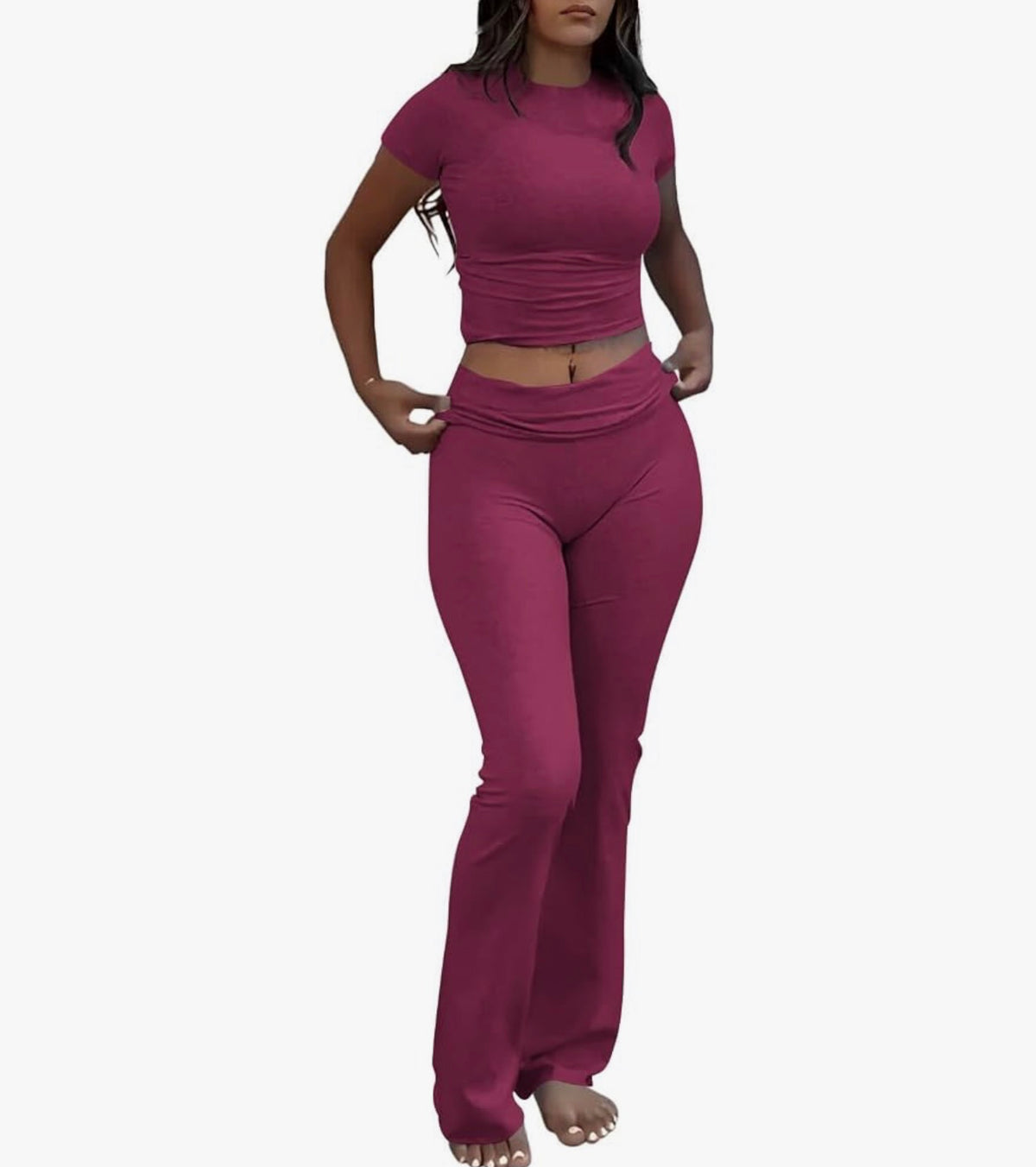 Casual Workout Two Piece Outfit