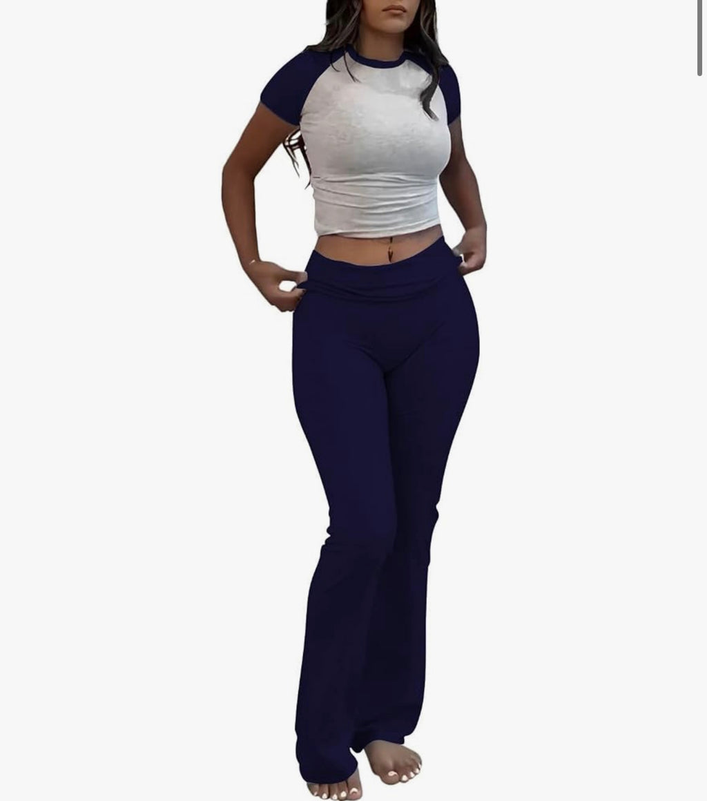 Casual Workout Two Piece Outfit