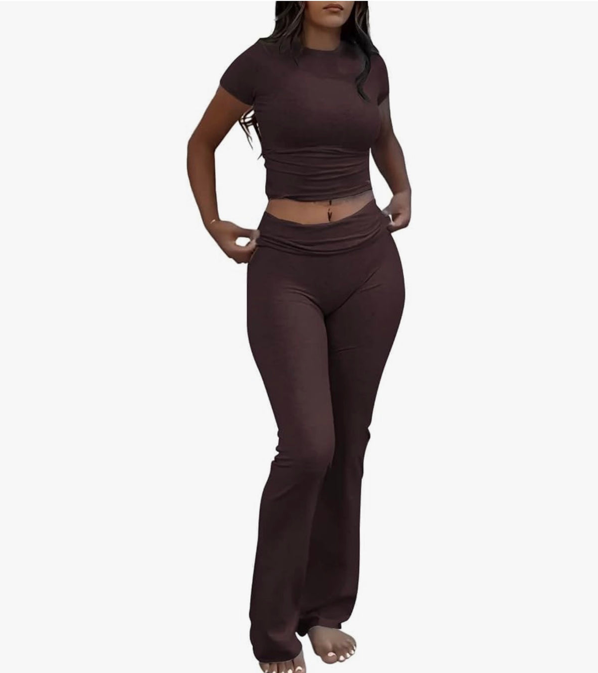 Casual Workout Two Piece Outfit