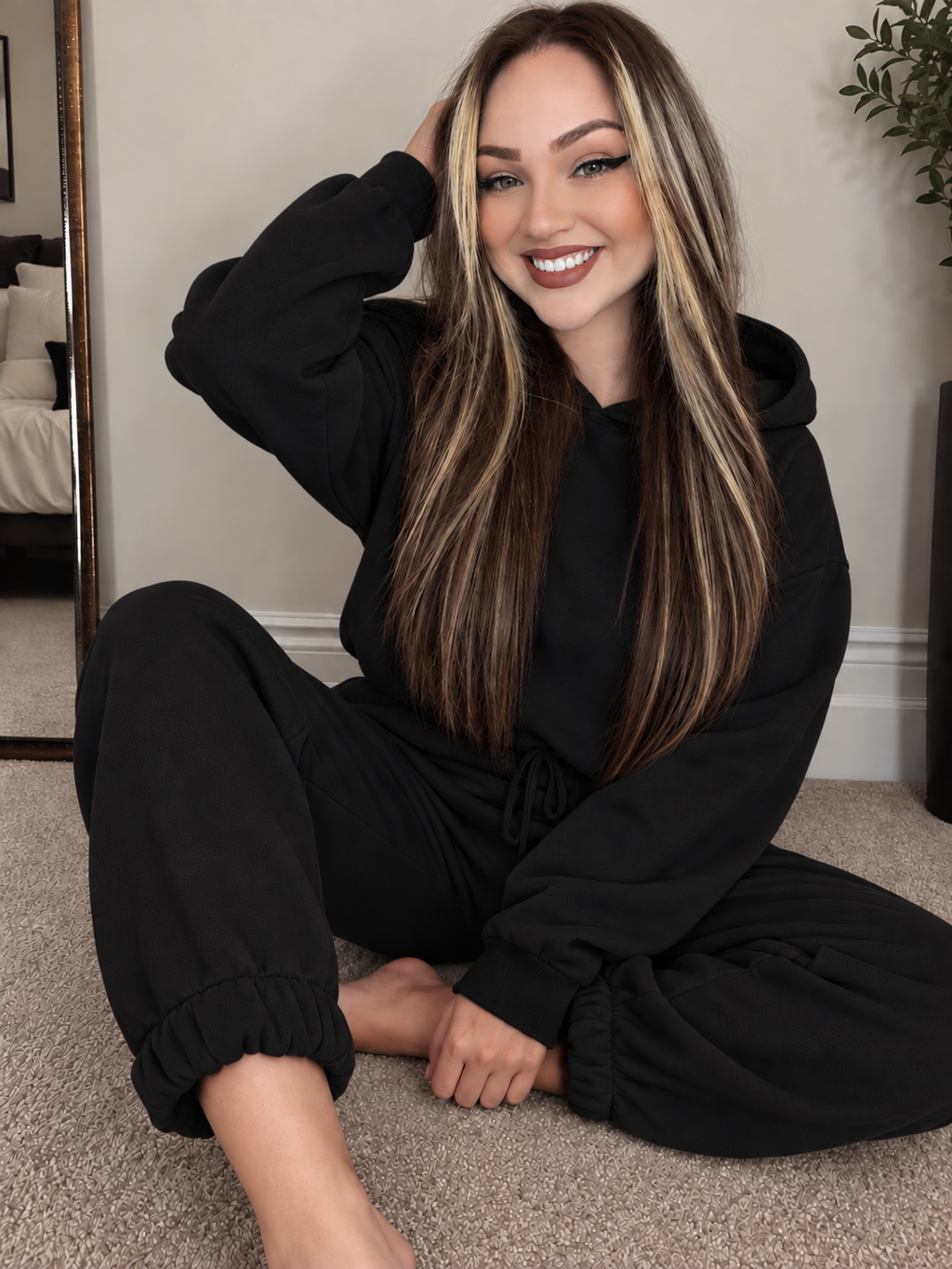 Oversized Hoodie Sweatpants Set