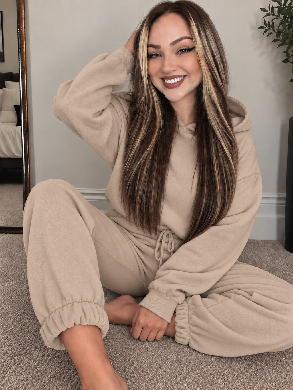 Oversized Hoodie Sweatpants Set