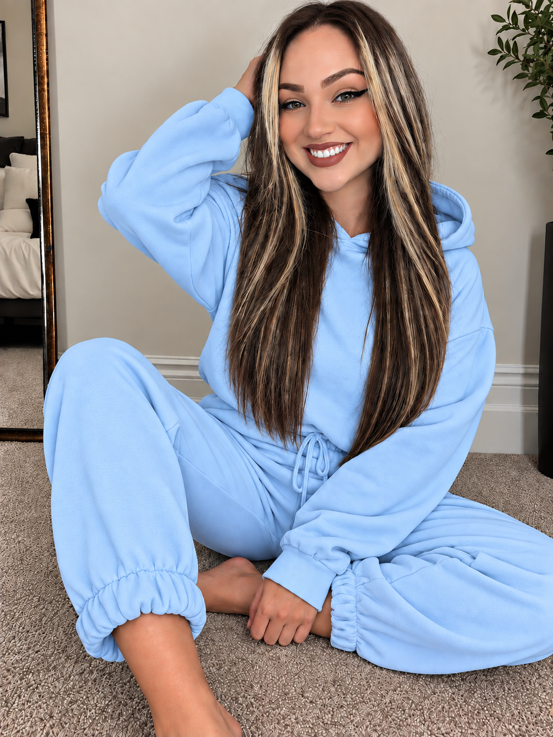 Oversized Hoodie Sweatpants Set