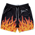 Flame - Shorts - Black