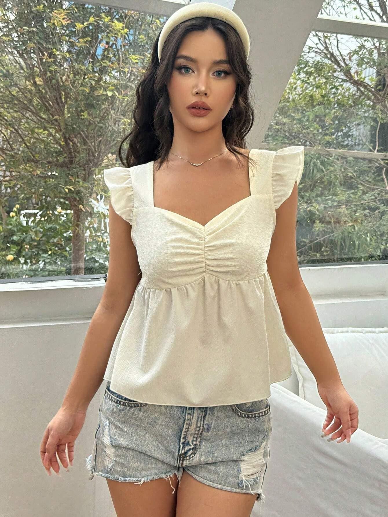 Sexy Ruffled Fairy Top