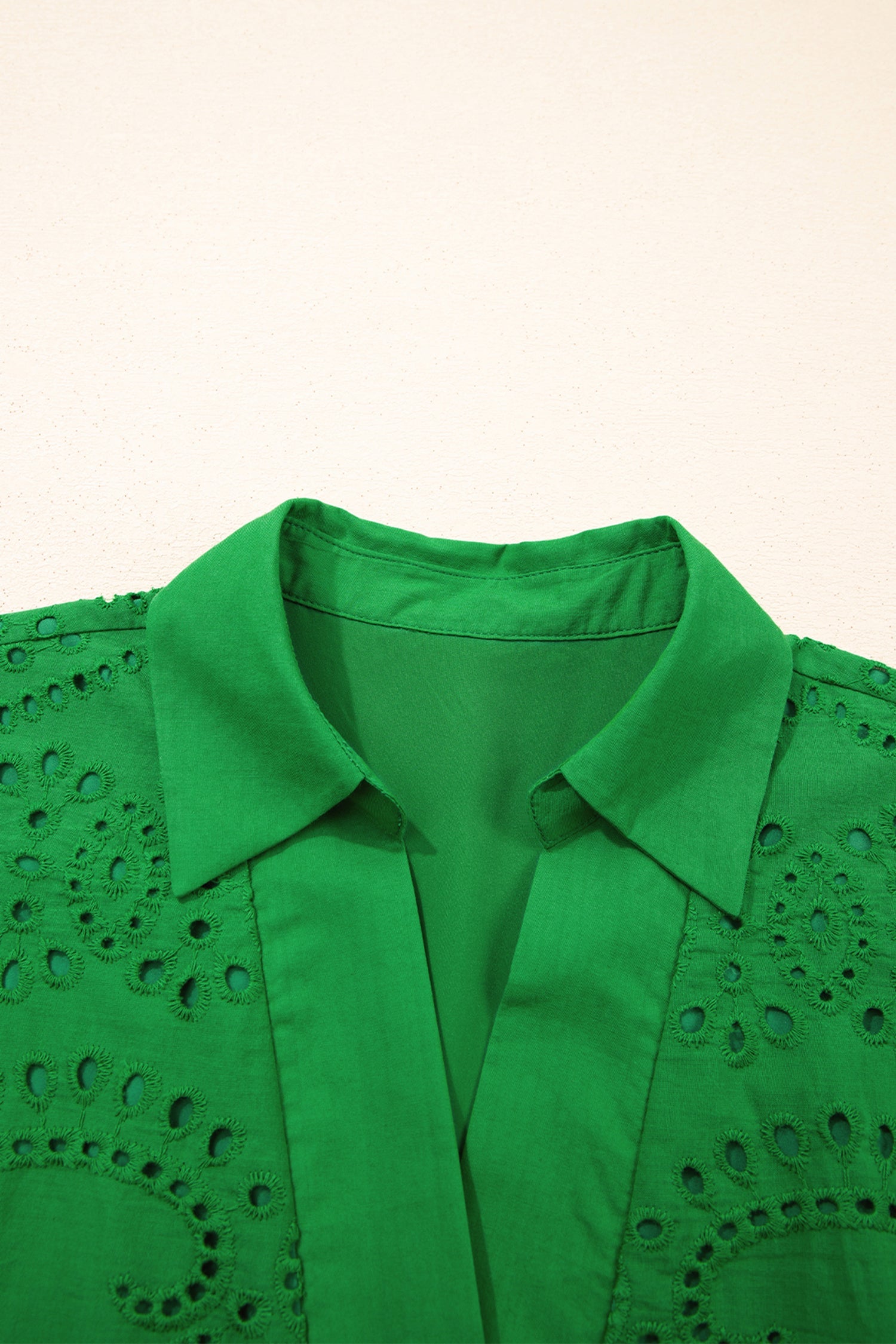Celine Eyelet Embroidered T Shirt Dress